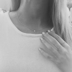 Teensy Weensy Micro Initials in silver 💛