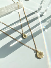 SunStar Medallion Necklace