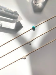 GOLD STRING CHOKERS ~in assorted gems